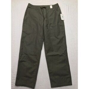 NWT ROARK Layover Pant Women 29 (30x28) Military Olive Green Drawstring Stretch